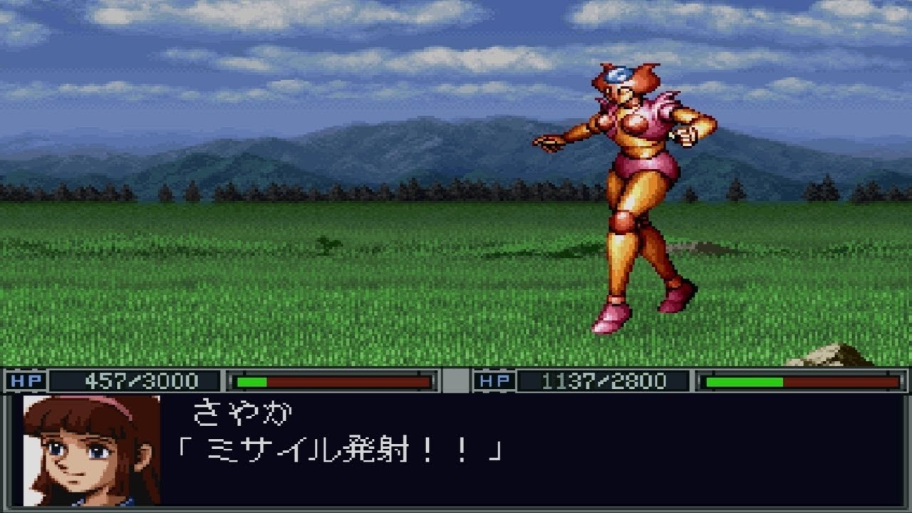 Shin Super Robot Wars - Aphrodite A Attacks