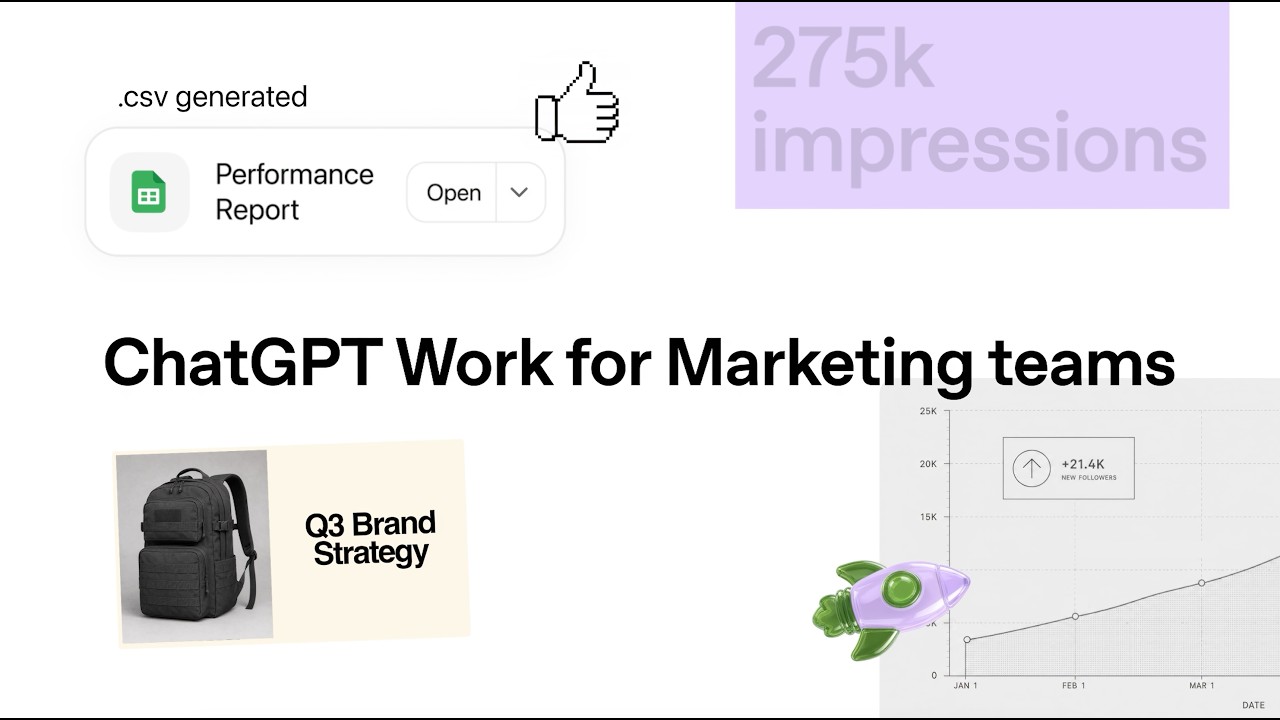 ChatGPT Work for Marketing Teams