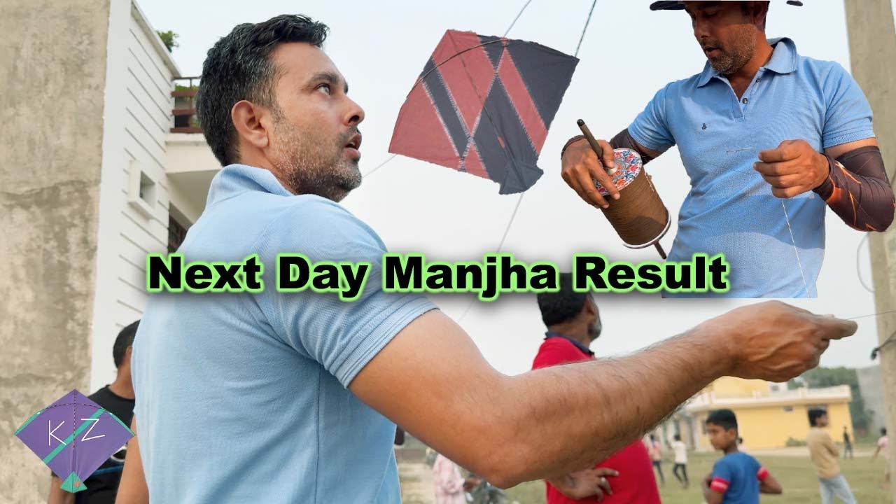 Next Day Manjha Result | Village Kite Fighting | Diwali Kite Fighting | Lucknow Kite Fighting