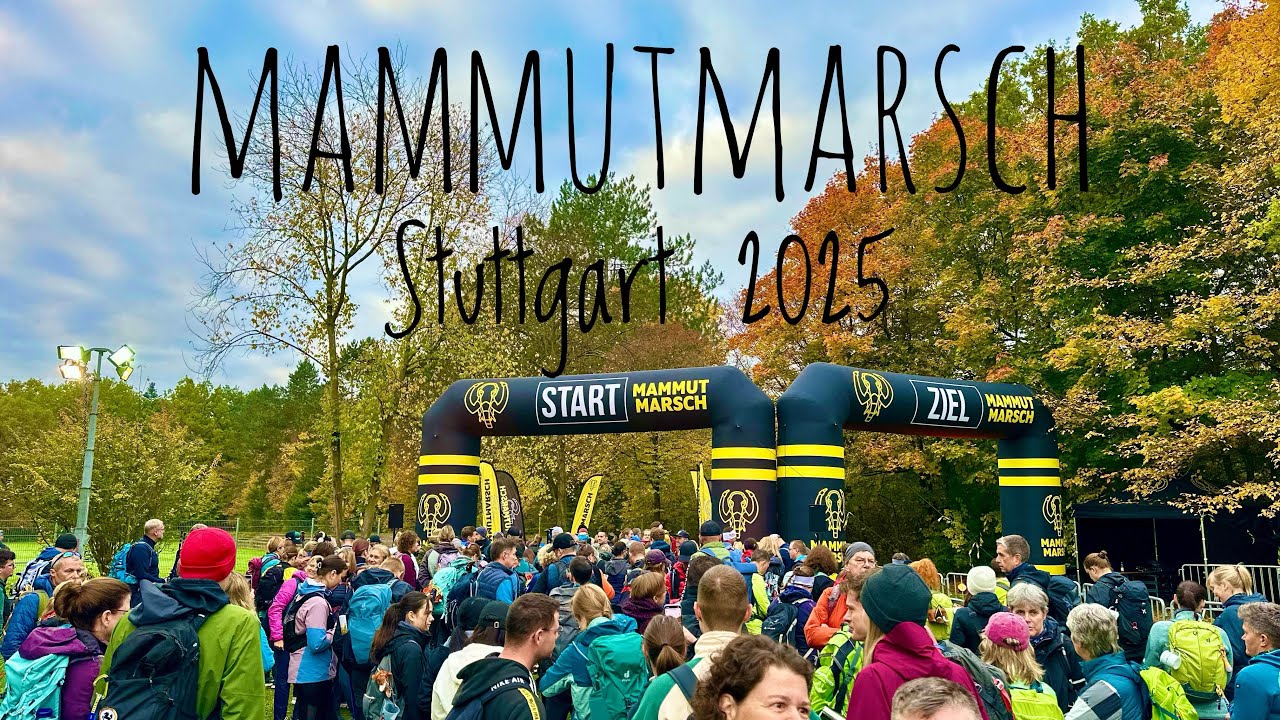 Mammutmarsch Stuttgart 18. Oktober 2025 (30km)