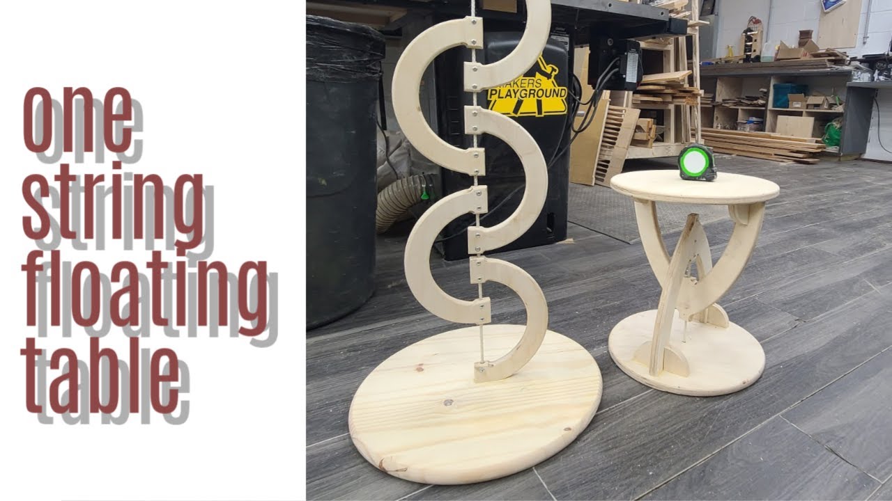 Impossible ONE String Floating Table