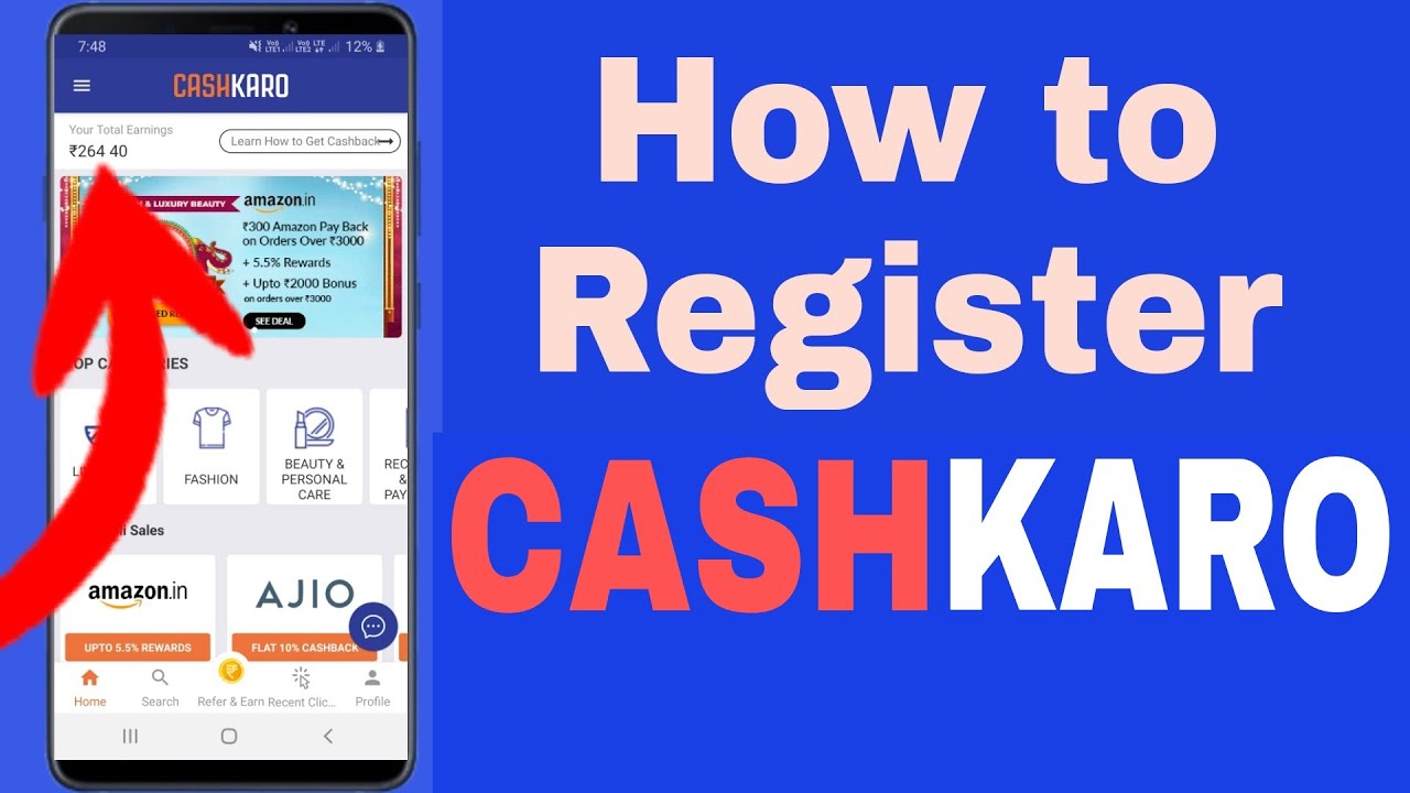 How to Register Cashkaro 2021 || Kashkaro Register Kaise Kare 2021