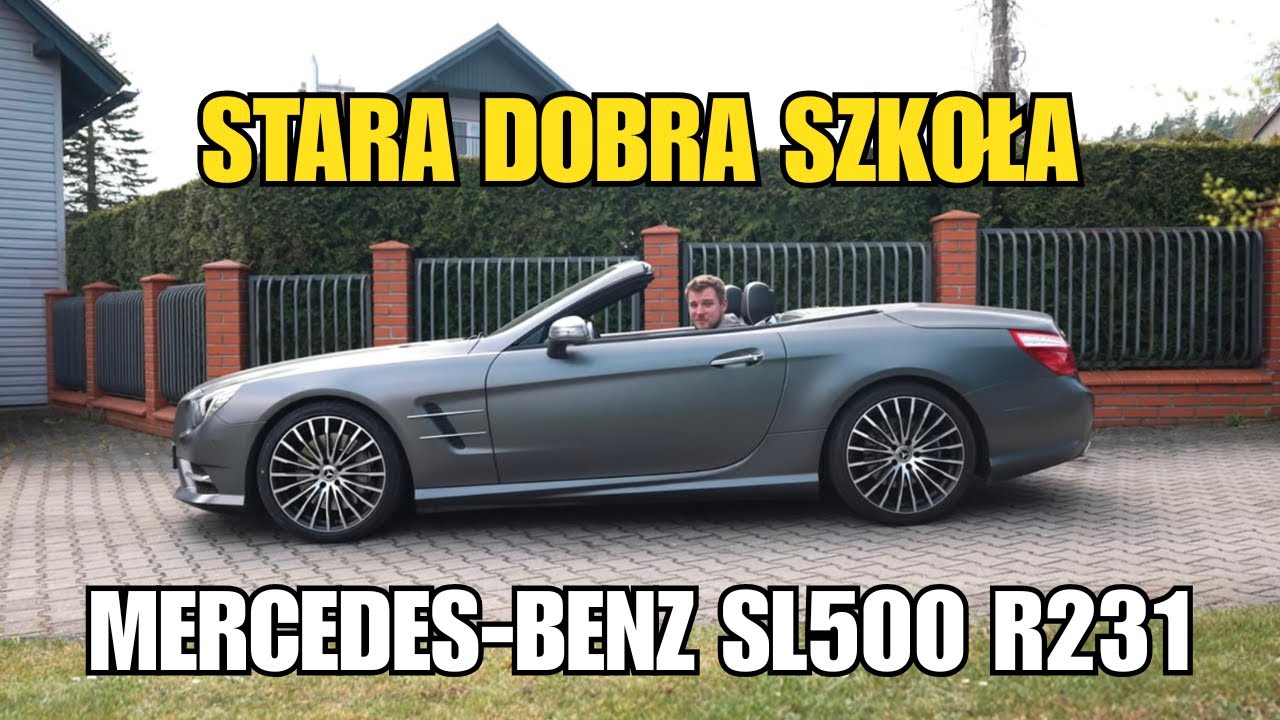 Mercedes-Benz SL500 R231 - Czyli STARA DOBRA SZKOŁA | TEST Famous Petrolhead