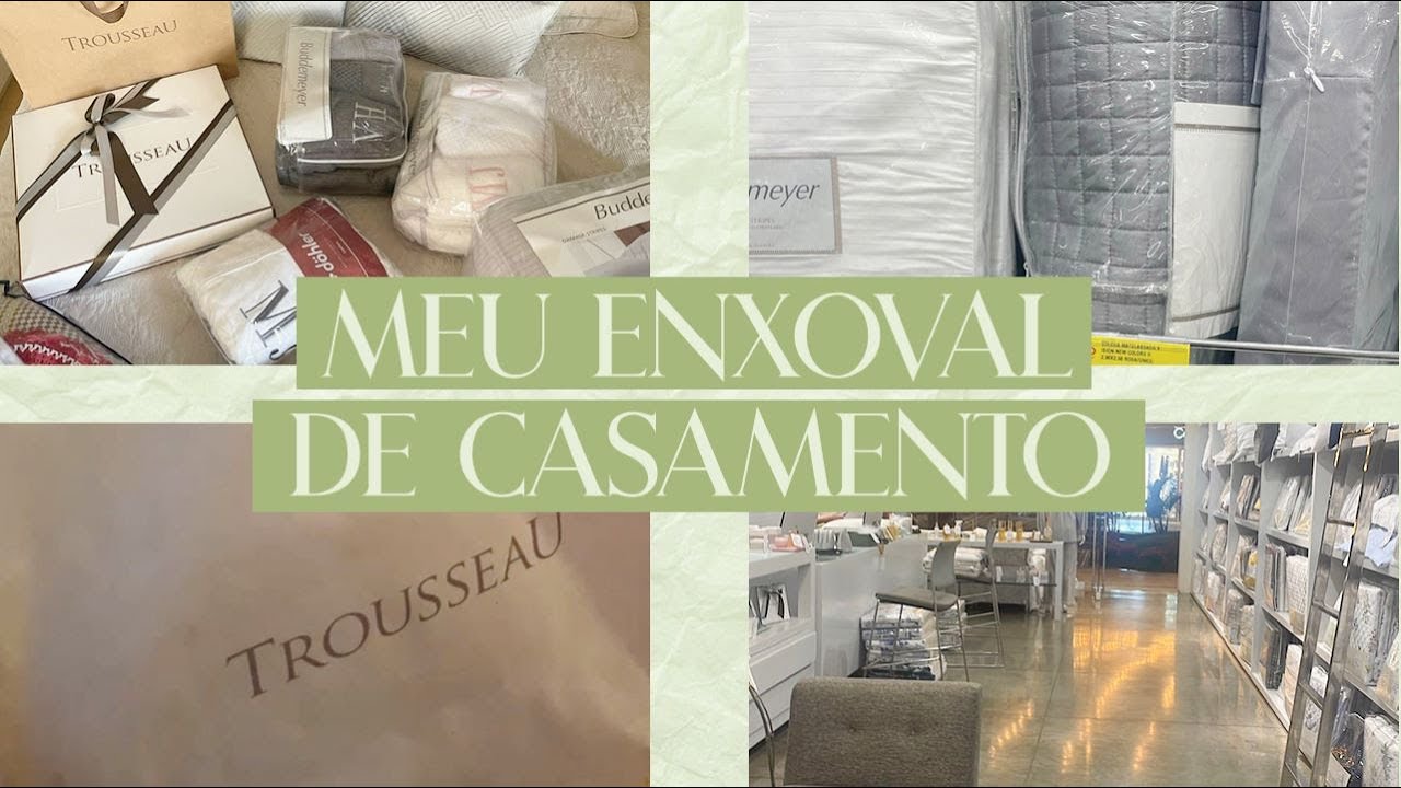 MEU ENXOVAL DE CASAMENTO l Tudo sobre minhas primeiras compras de enxoval, itens de cama e banho!