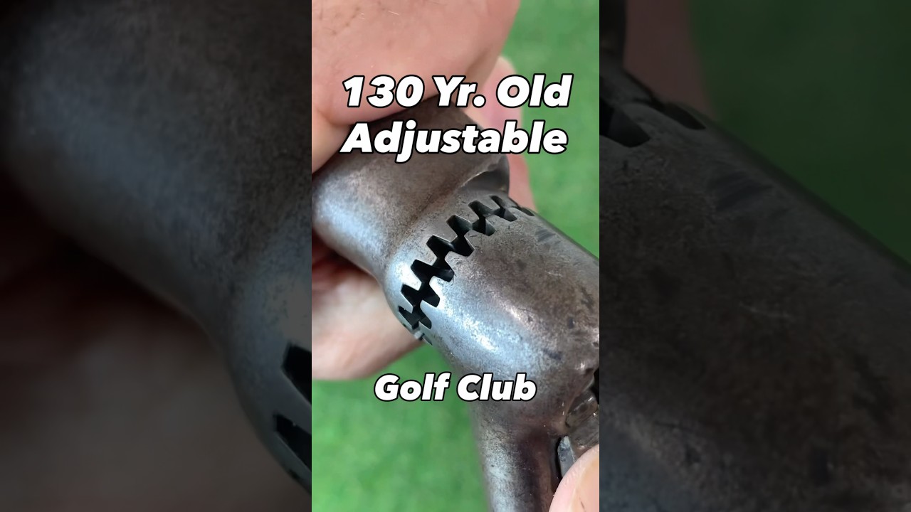 Urquhart Adjustable Golf Club from 1895 #golfequipment #golfgear #golf #golfer #golfers