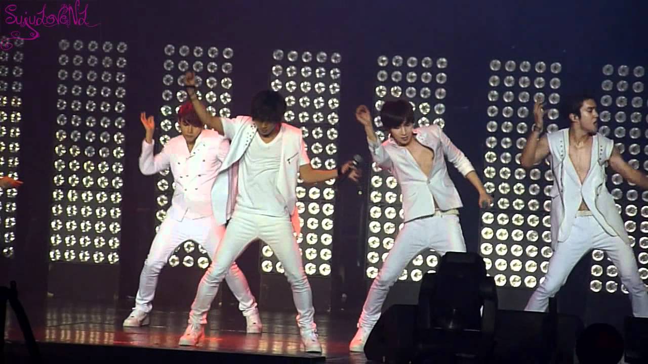 [HQ-720p][Live] 110611 SMtownParis - Super Junior / A Man In Love [Yesung Focus]