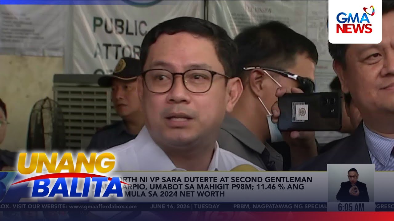Net worth ni VPSD at second gentleman Mans Carpio, umabot sa mahigit P98-M...  | Unang Balita