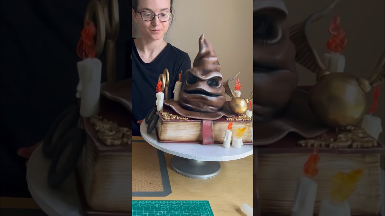 Ultimate Harry Potter cake - full video! #harrypottercake