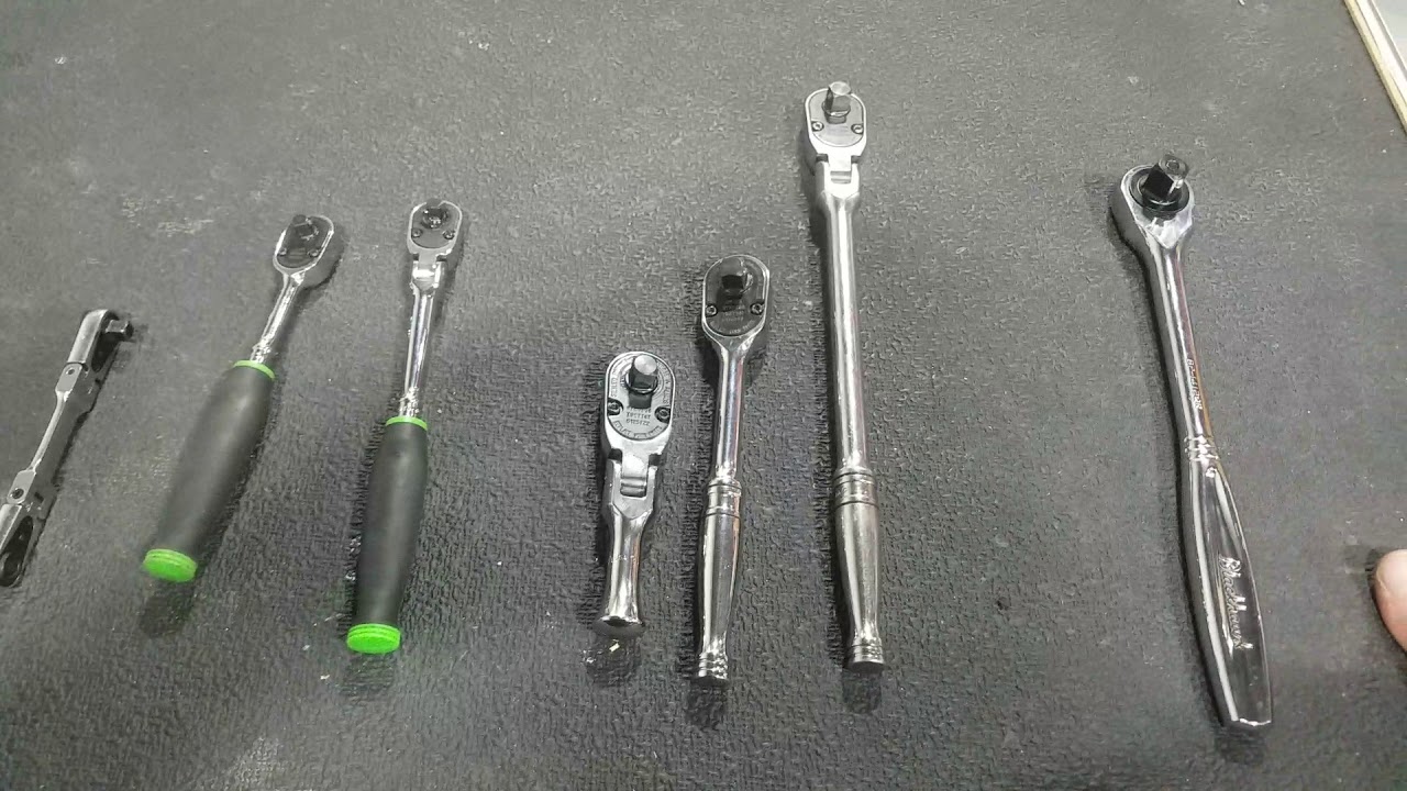 My Opinion: Flex-Head Ratchets VS Fixed Head
