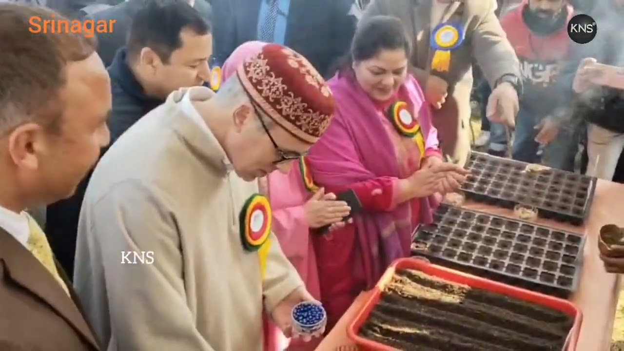 CM #OmarAbdullah inaugurates annual AgriTech Mela, ‘Gongul-2026’ at Sher-e-Kashmir