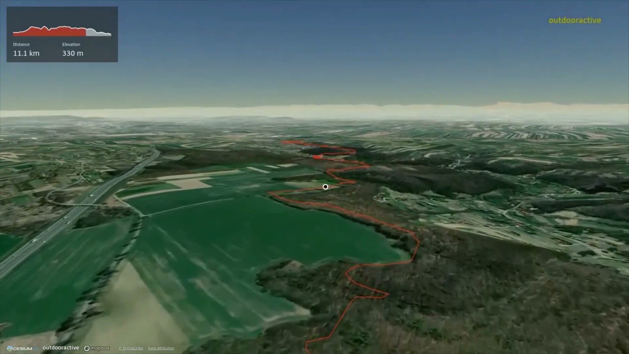 Mapa turystyczna XVI ∆ hiking trails ∆ 3d-trail.com/poland/