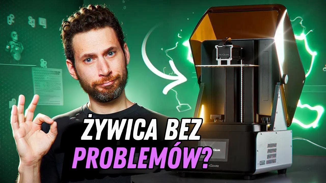Pierwsza bezproblemowa drukarka 3D z żywicy?