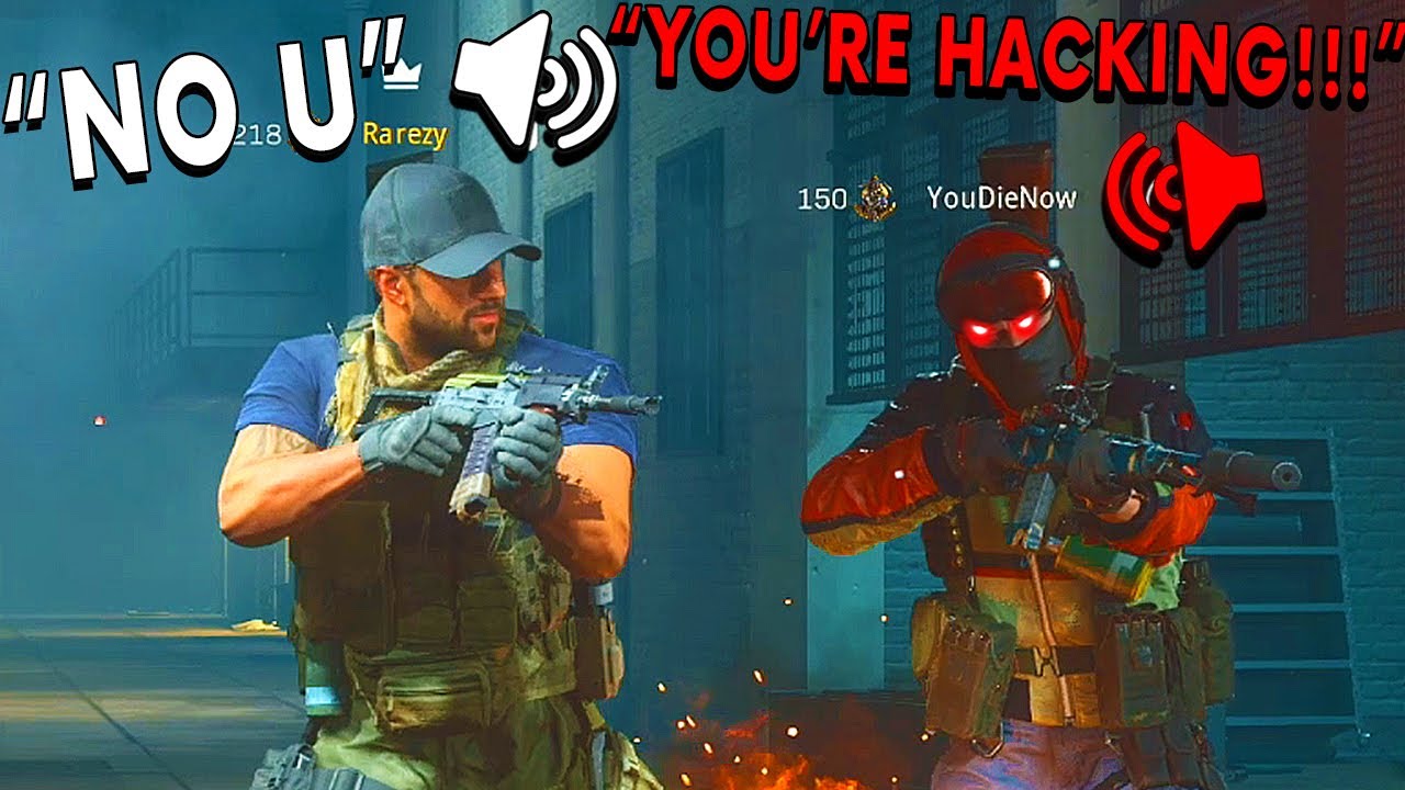 Hacker Calls Me Cheater - Warzone