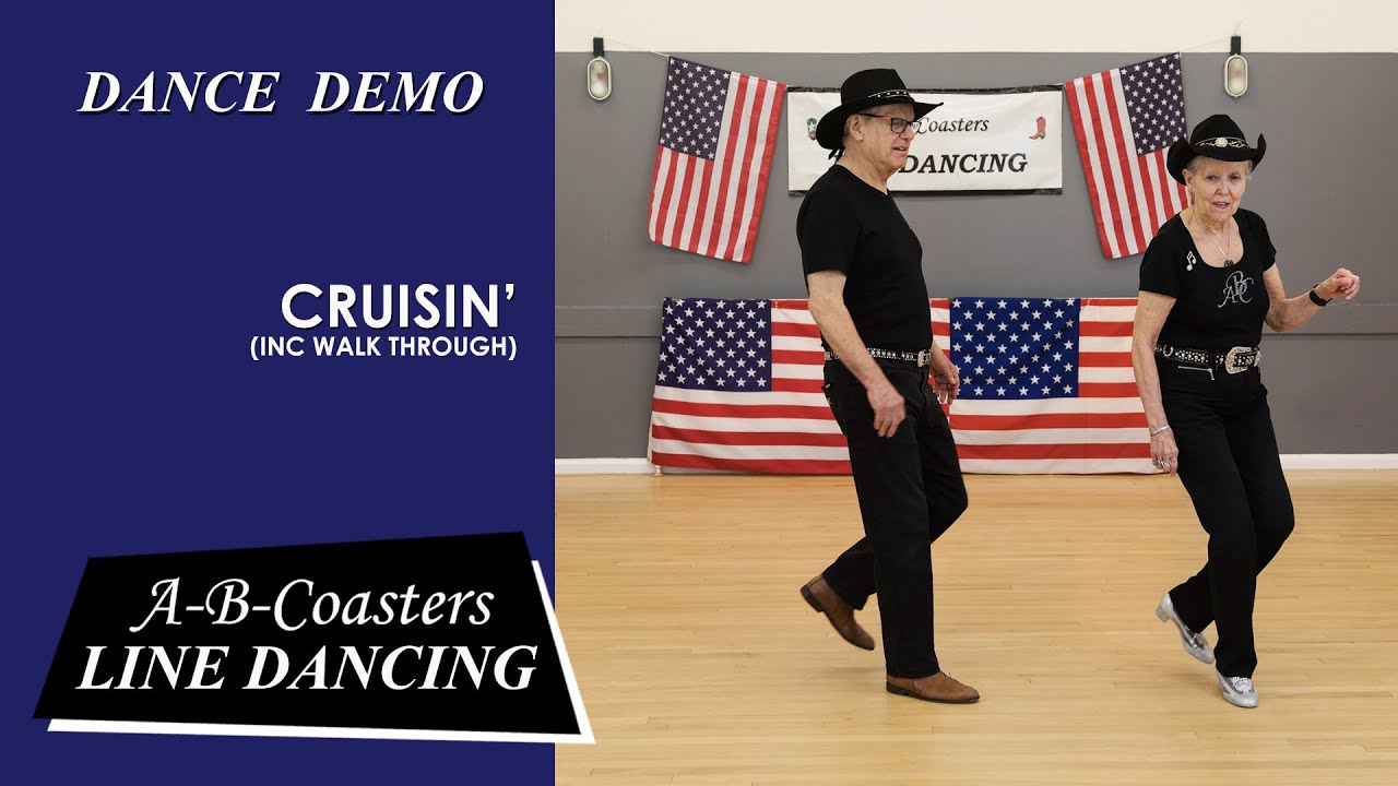 CRUISIN' - Line Dance Demo & Walk Through