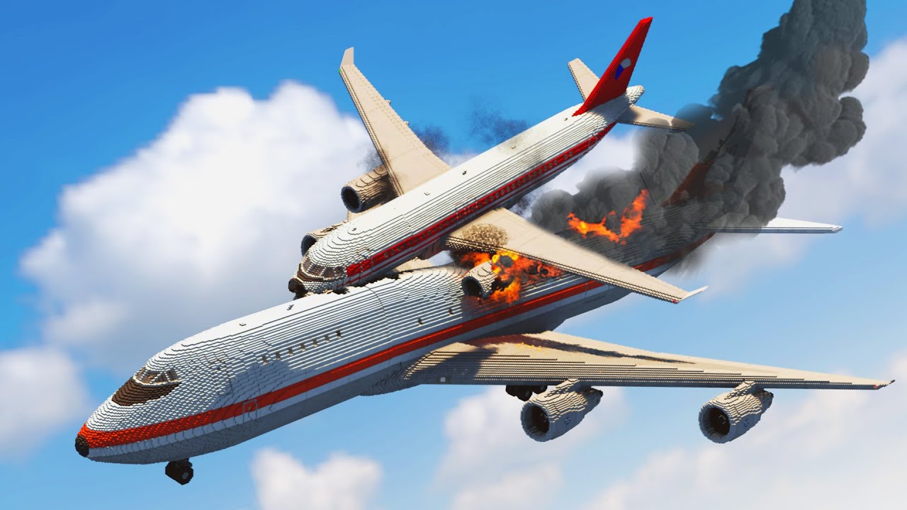 Airplane Crashes and Shootdowns 😱 Teardown Movie