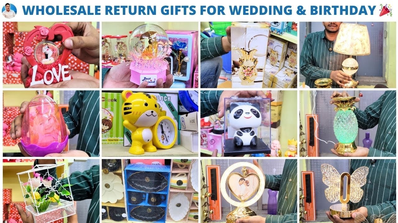 Kolkata ki Sabse Sasti Birthday & Shaadi Return Gifts Items 😍 | | Kolkata Wholesale Gift Market Shop