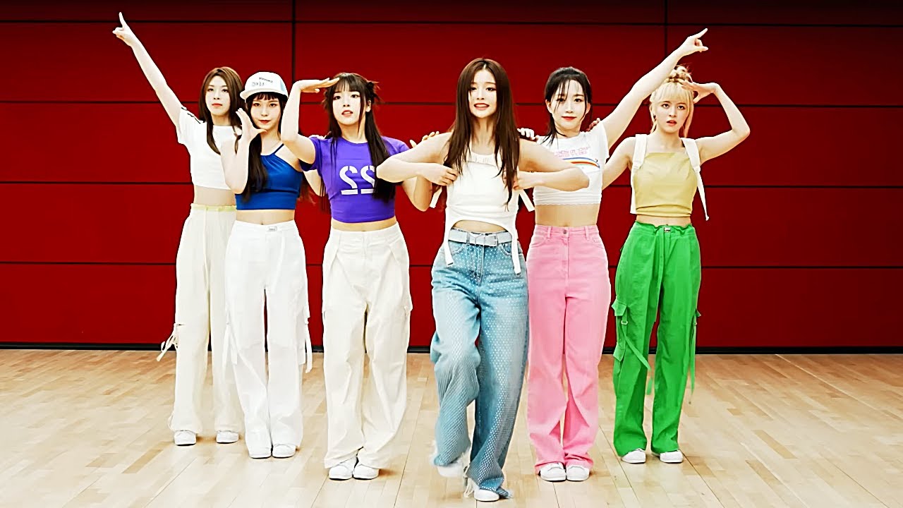 NMIXX - 'Roller Coaster' Dance Practice Mirrored