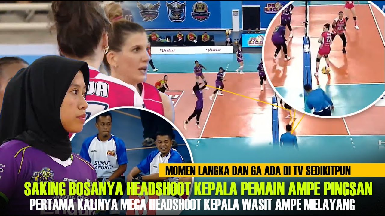 Momen Langka & Ga Ada di Tv!! Detik Detik Mega Headshoot Wasit saking Bosanya Headshoot Pemain Mulu