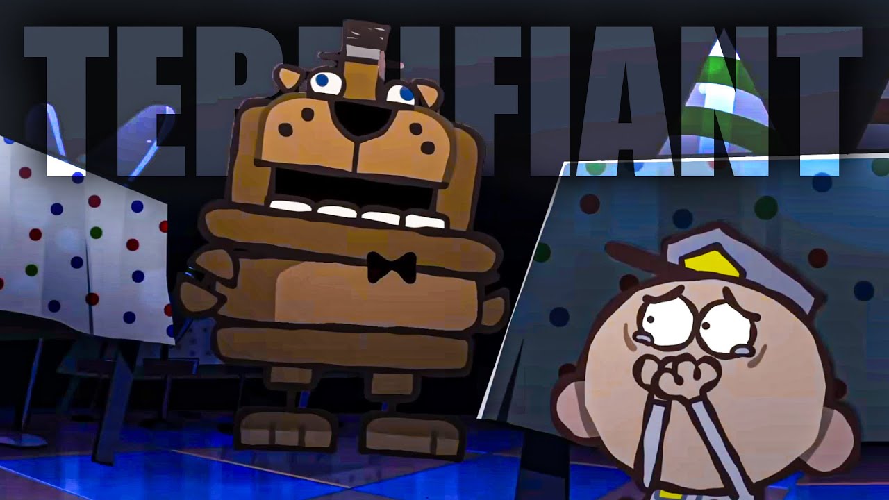 Je n'ai JAMAIS autant RI devant FNAF ! (C'est du Génie)