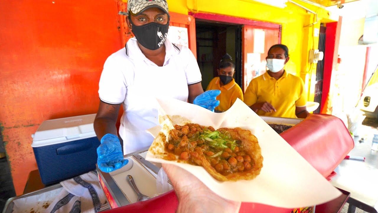 Ultimate Trini Doubles Food Tour in Port of Spain, Trinidad! 🇹🇹