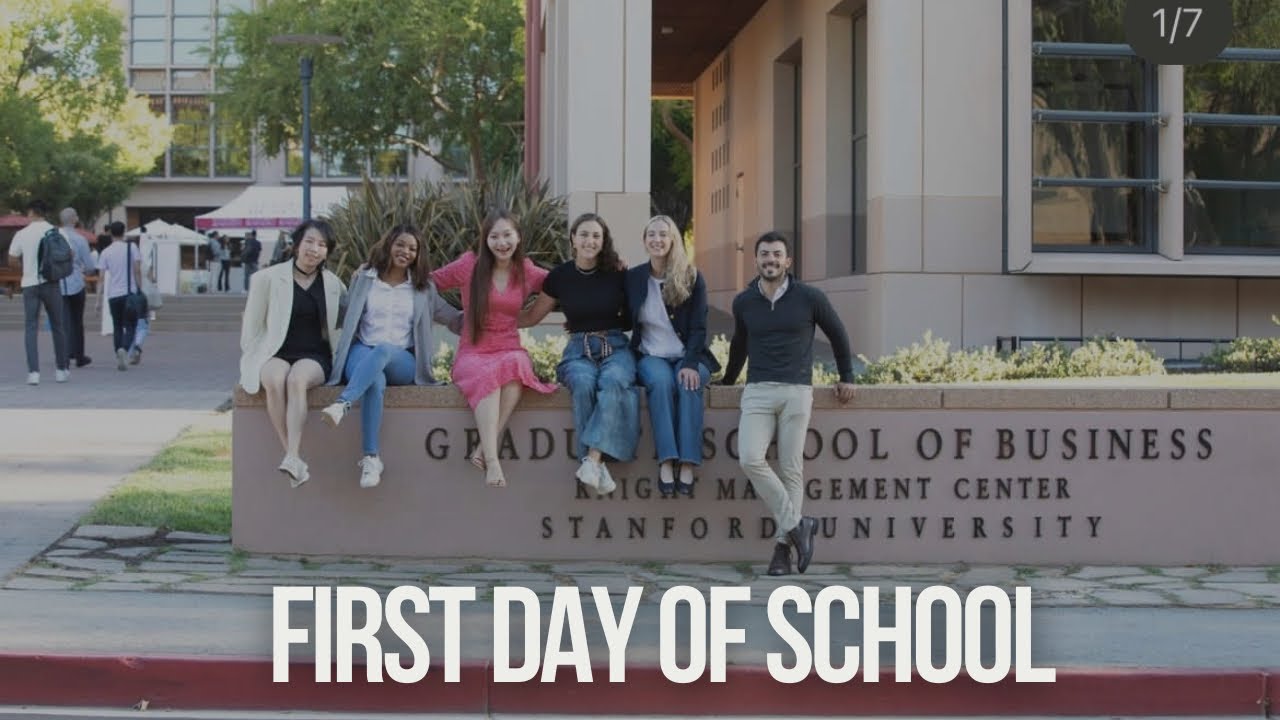 First Day of School at Stanford | Day in the life of a student