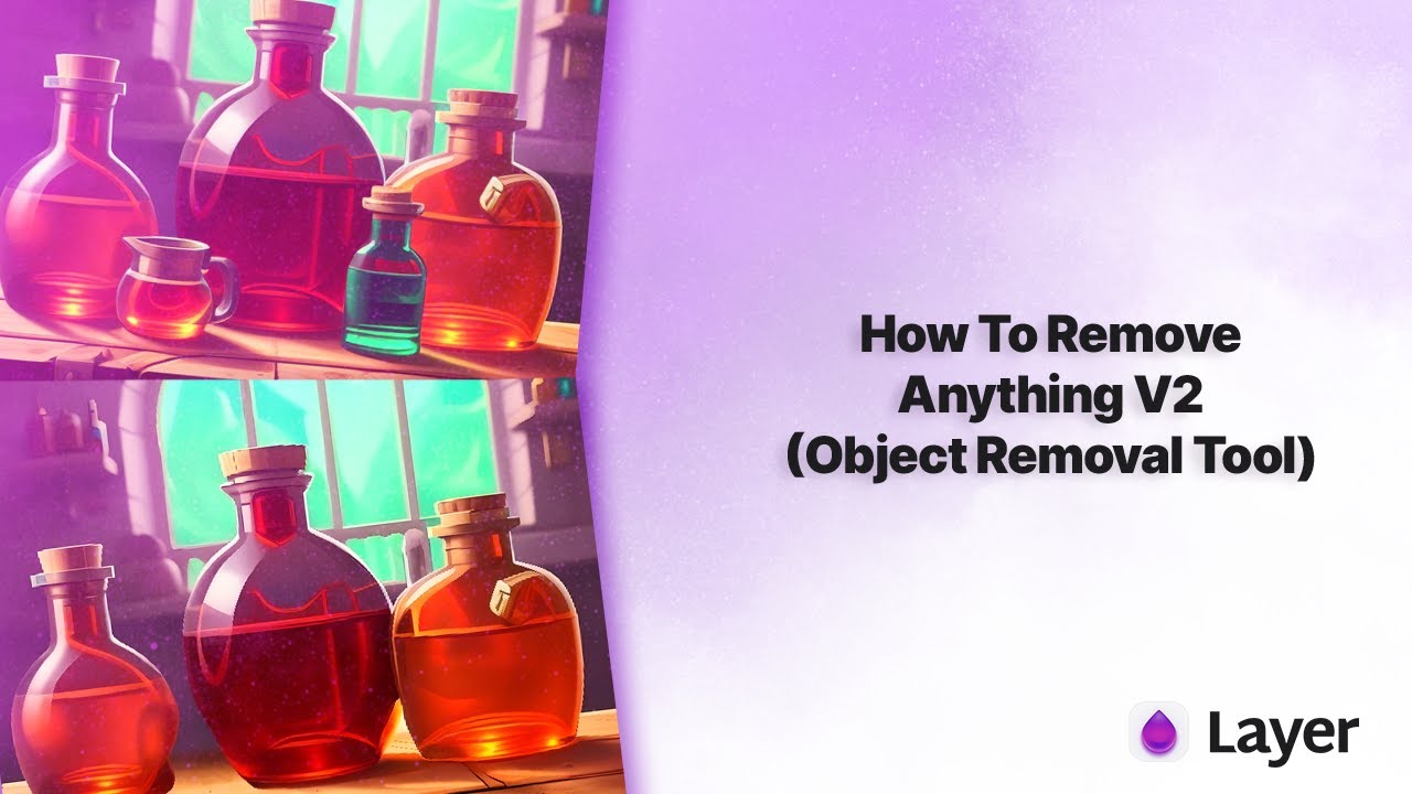 Layer AI - How To Remove Anything V2 (Object Removal Tool)