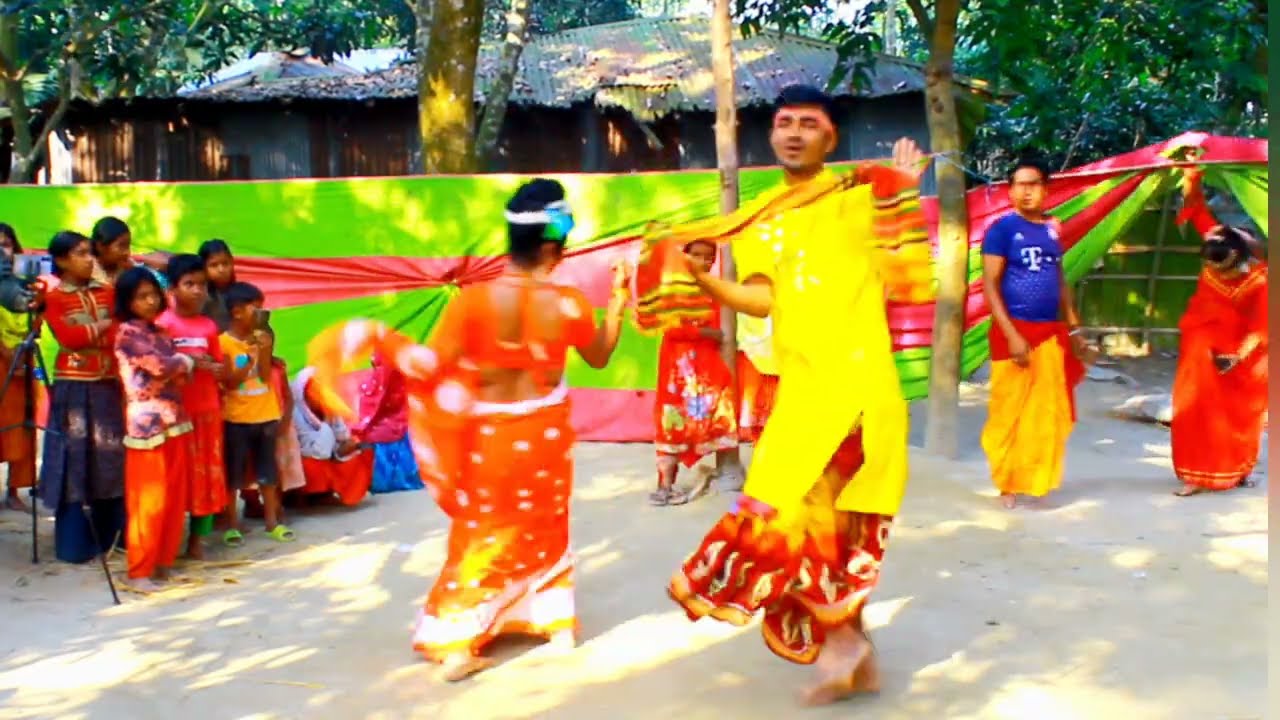 বিয়ের গীত।।  মাথায় কালো কচুর বোঝা সুন্দর মাইলেন।।গোবিন্দগঞ্জের গ্রাম বাংলার ভাইরাল গীত #SatenGaanTv 