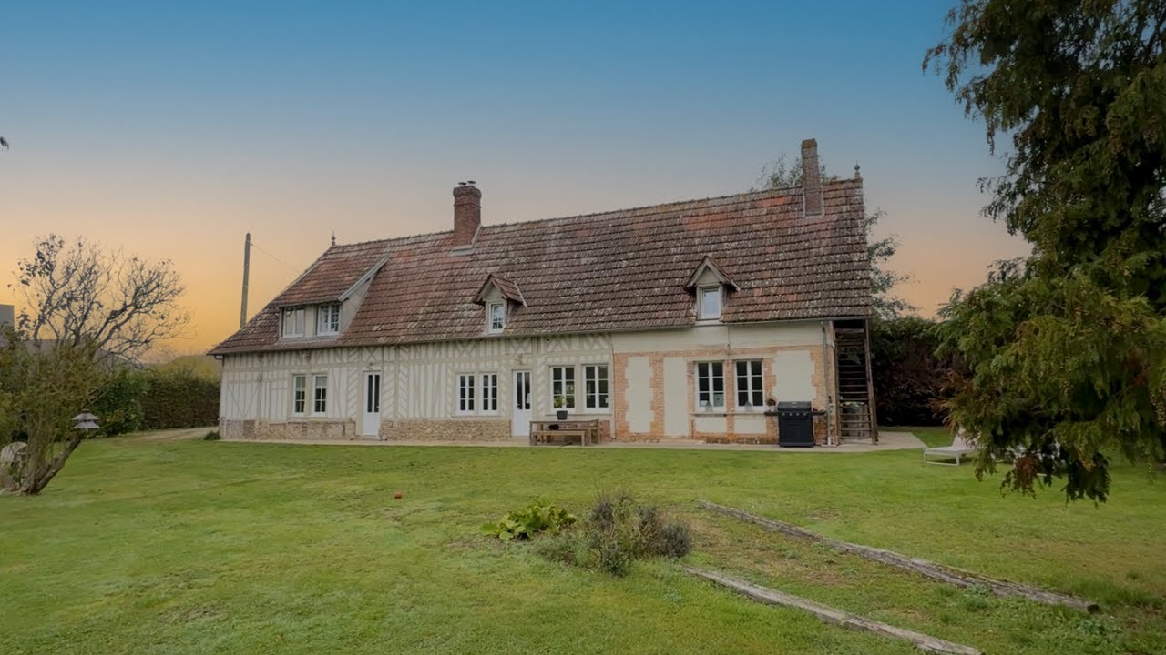 Coup de cœur assuré pour cette maison normande pleine de charme à Menneval ❤️🏡 - IMMONORMANDIE
