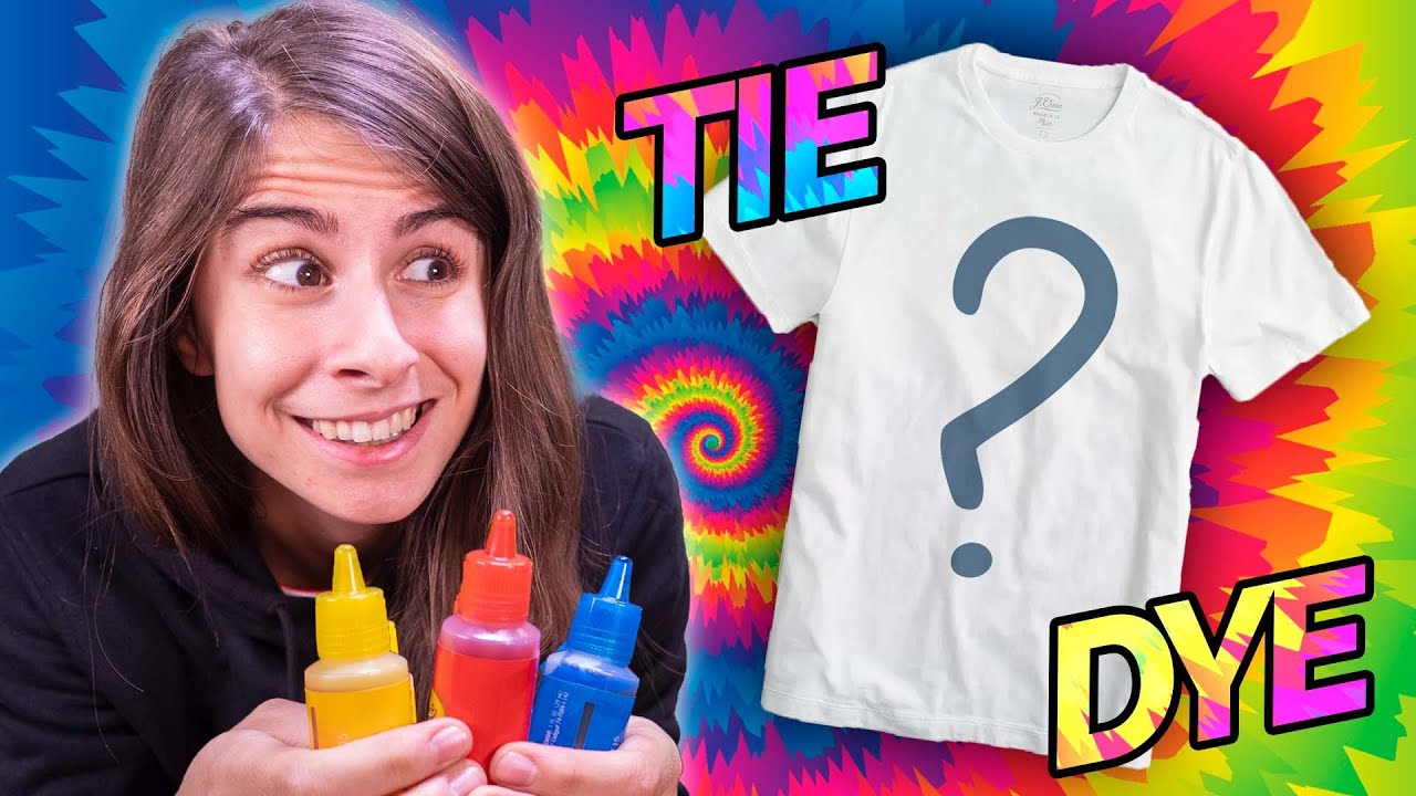 TIE DYE, provo a tingere le magliette! 🐸