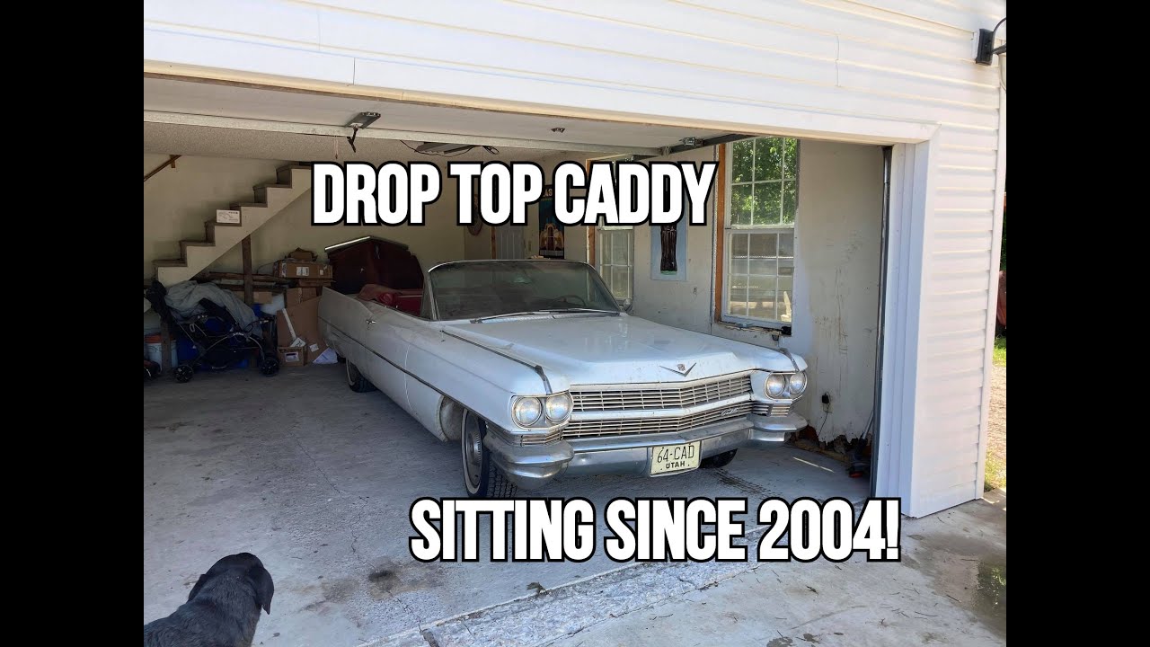 Возвращаем к жизни кабриолет Cadillac 1964 года, который простоял в гараже с 2004 года!