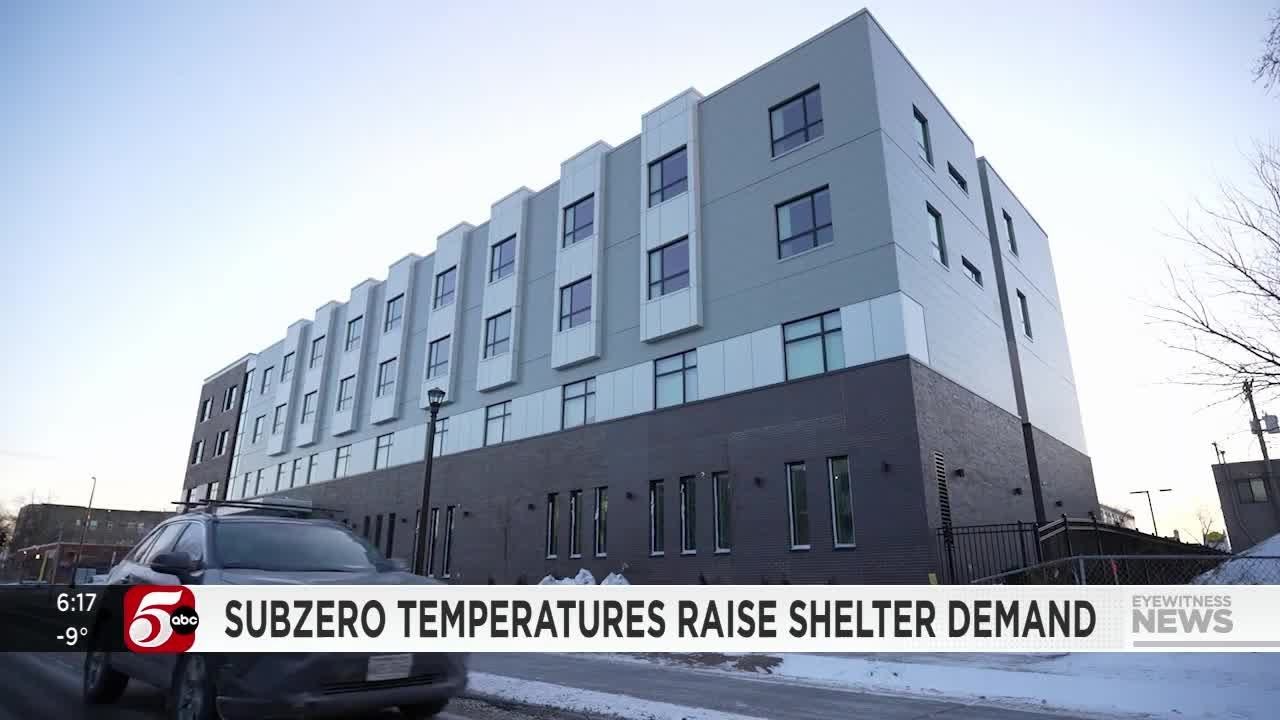 A cold snap is impacting metro areas shelters and their clients