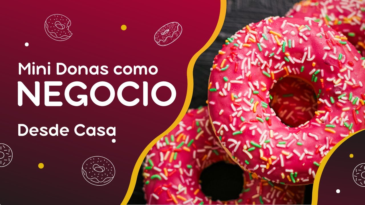Mini DONAS para NEGOCIO ✨️Mini Donas en Maquina ✨️Donitas para Vender ✨️Para el D&iacute;a de la Mujer