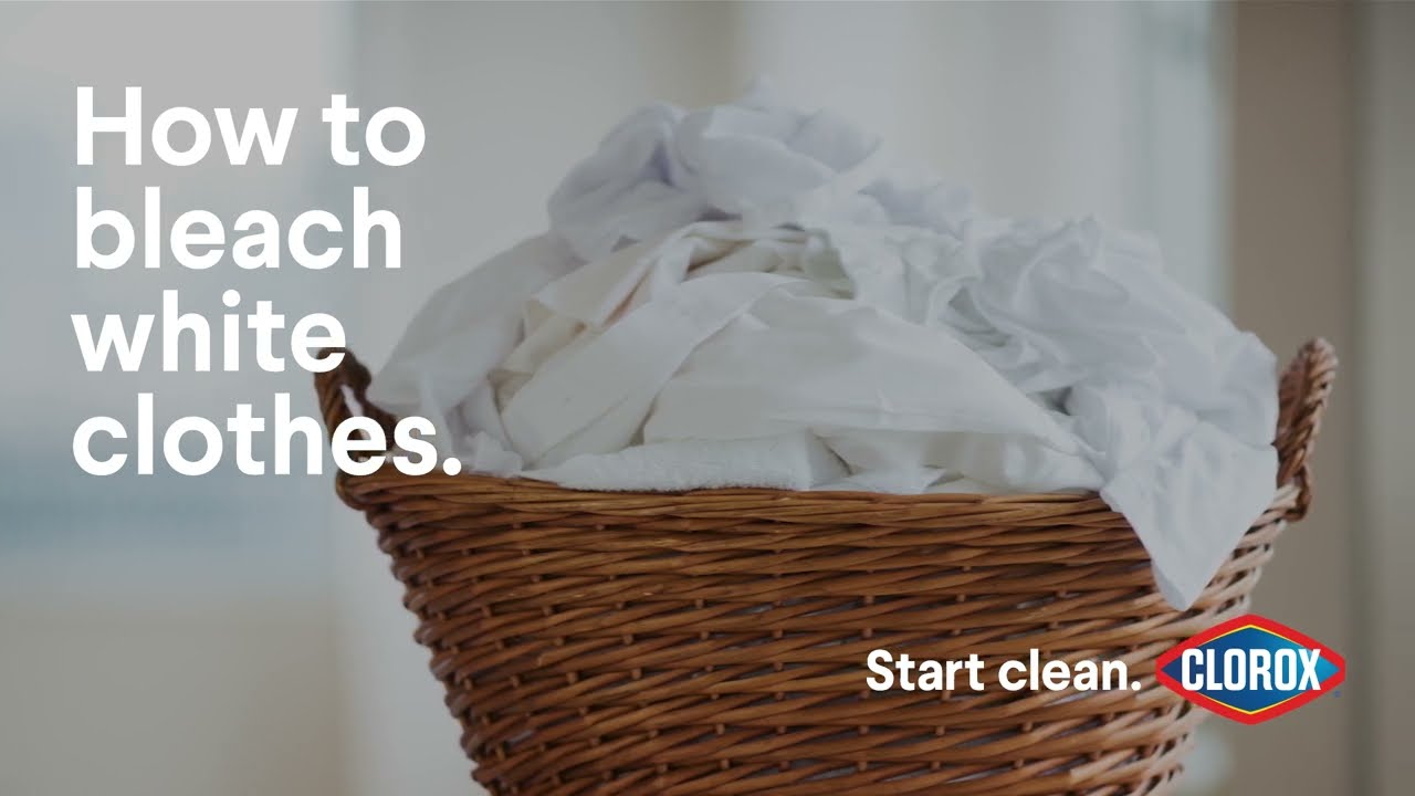 How to Bleach White Clothes with Clorox