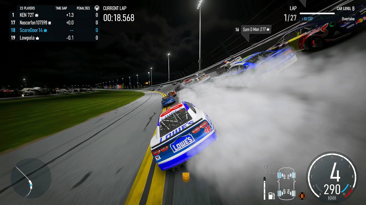 Testing Skill and Precision In My First NASCAR Race (Forza Motorsport)