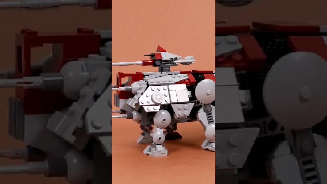 Micro Scale LEGO AT-TE &bull; Version 3