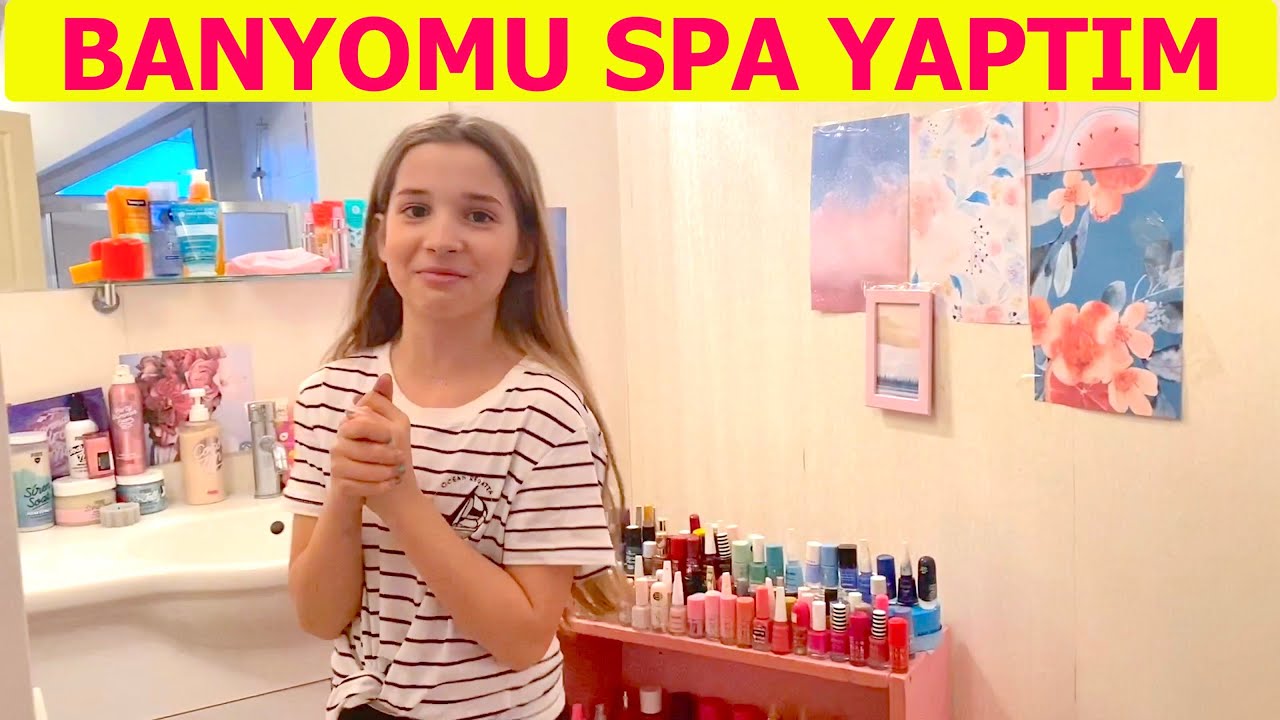 Banyomu Spaya Çeviriyorum Vlog. Ecrin Su Çoban