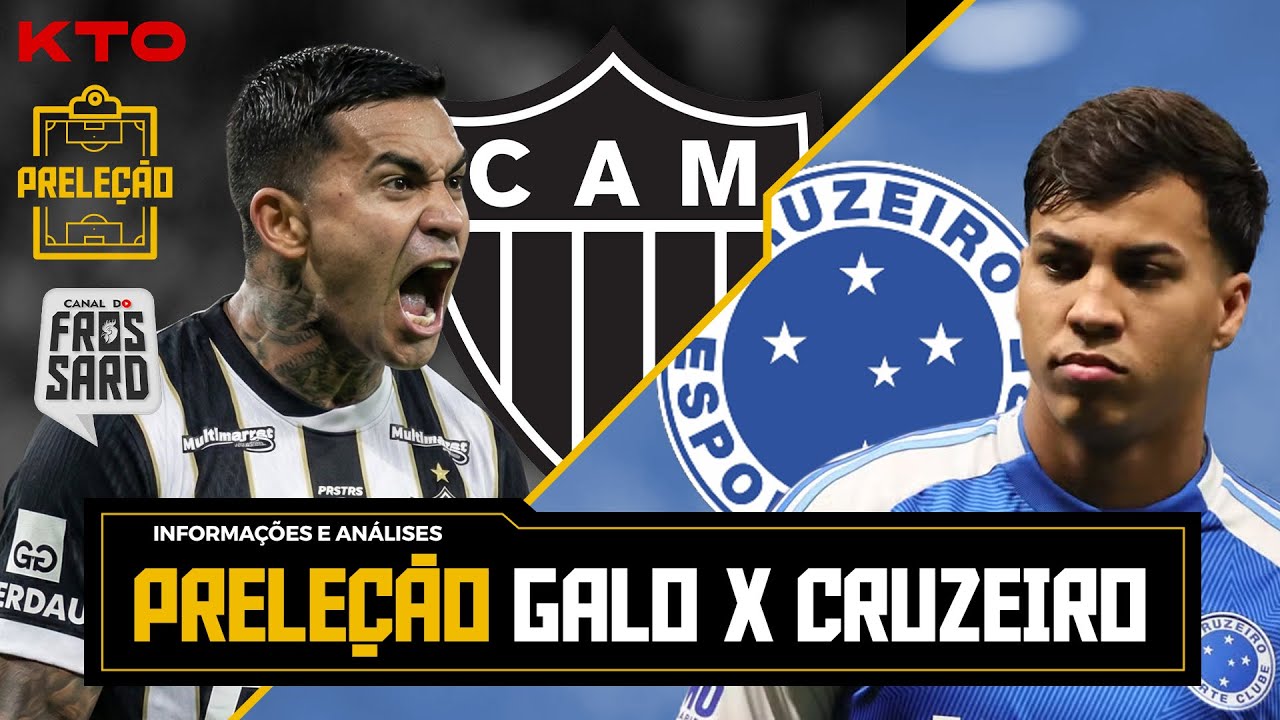 PRELEÇÃO ATLÉTICO X CRUZEIRO| CAMPEONATO MINEIRO | 5ª RODADA