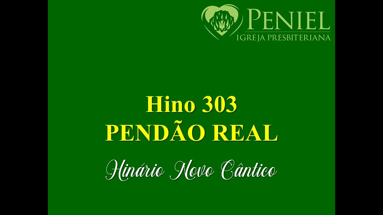 Hinário Novo Cântico, Hino 303   