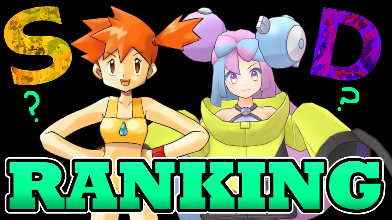 Ranking ALL Gym Leaders #pokemon #characterdesign