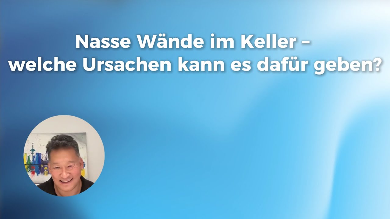 Nasse Wände im Keller – welche Ursachen kann es dafür geben? #Kellerabdichtung #FeuchteWände