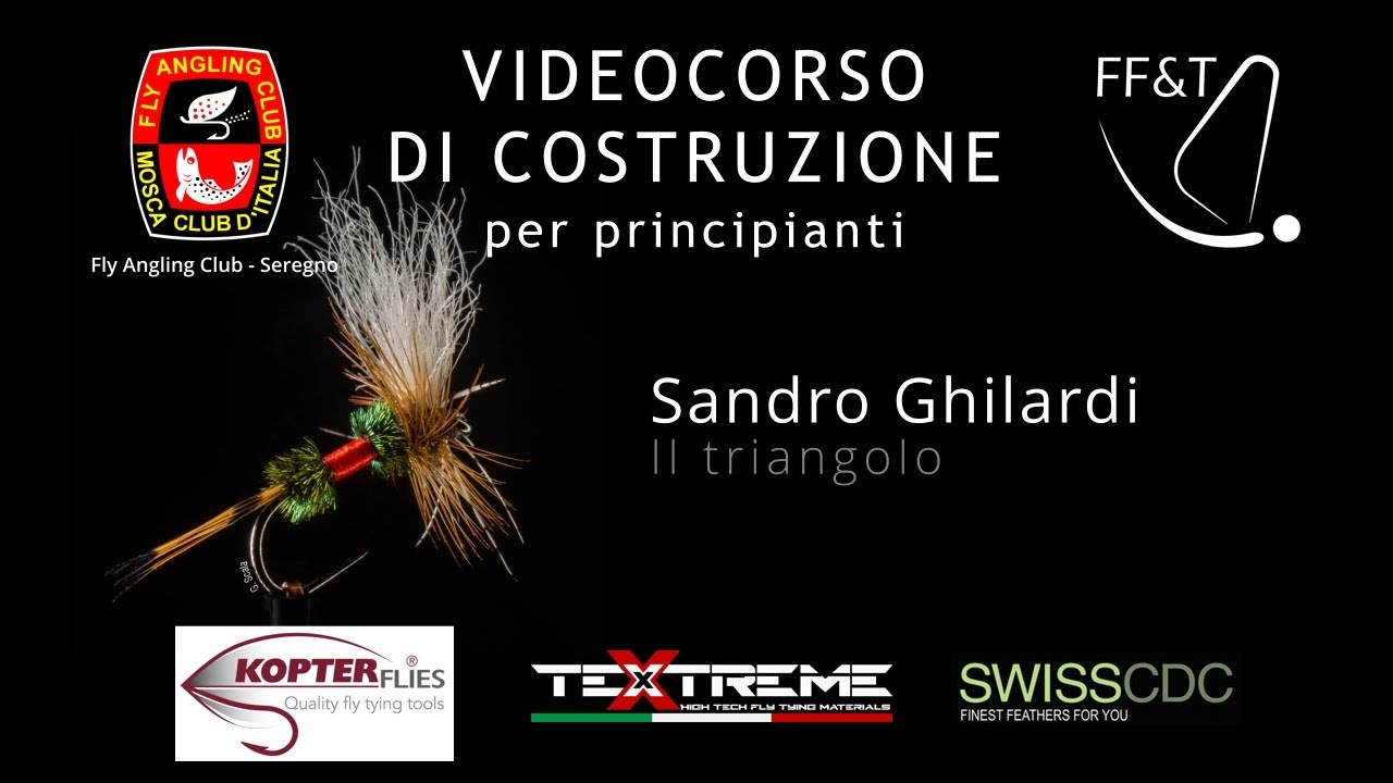 Videocorso Costruzione Mosche Artificiali - Intervista a Sandro Ghilardi - Il Triangolo entomologico
