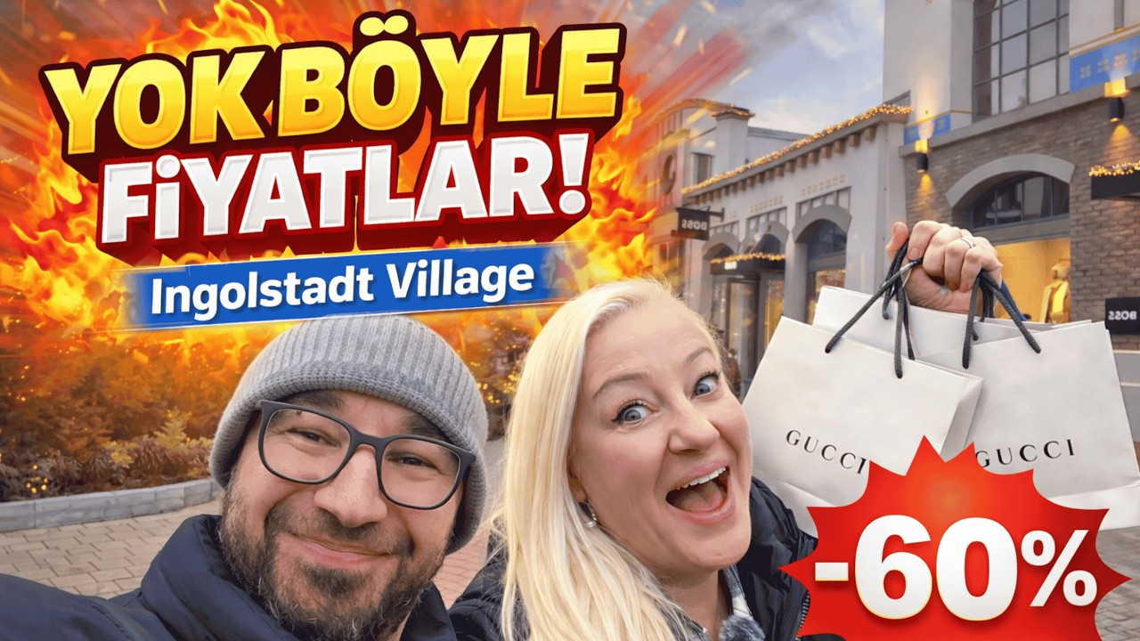 Almanya’da Outlet Alışveriş Gezisi 🇩🇪🛍️ | Ingolstadt Village Fiyatları Şok Etti!