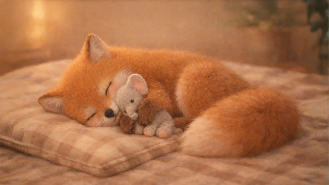 Relaxing Music for Sleeping at Night | Calm Fox & Soft Piano