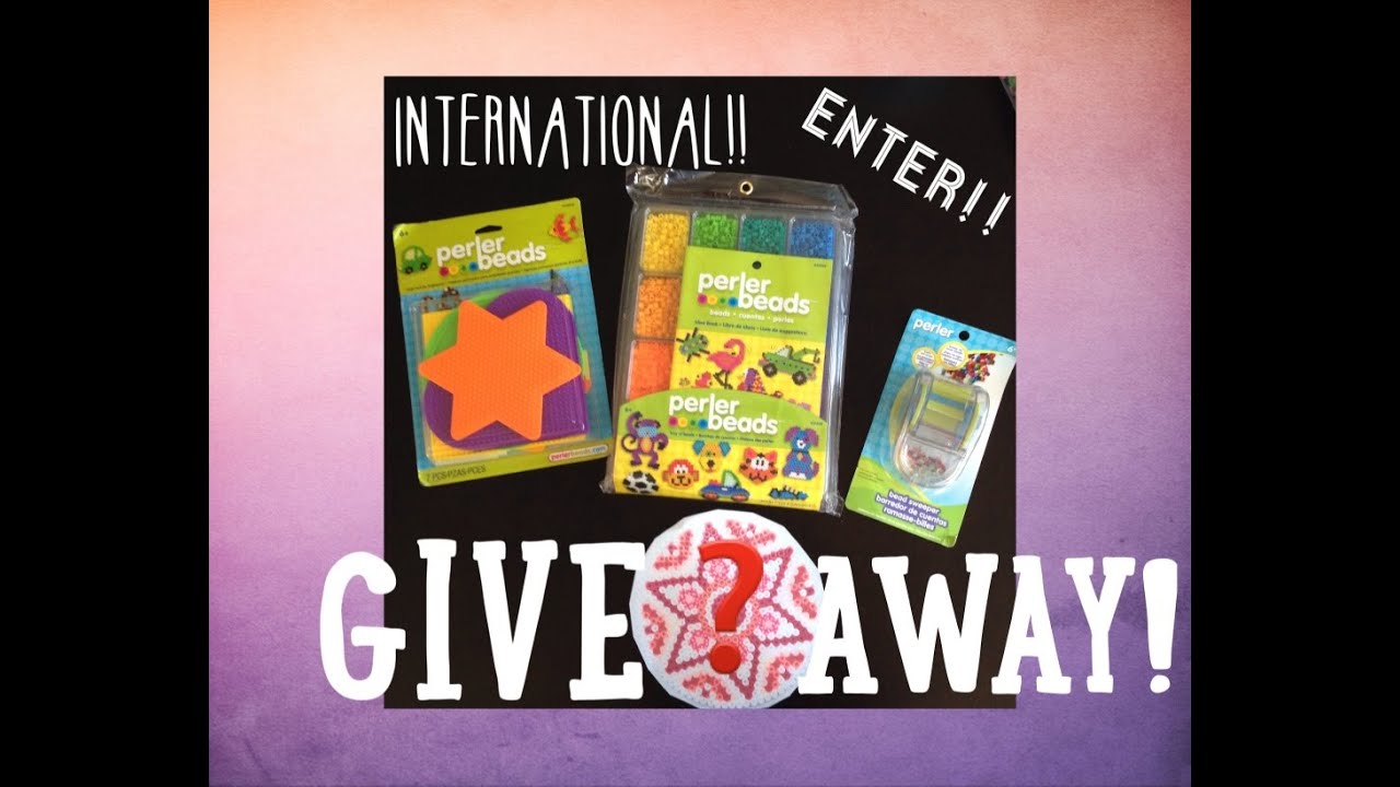 CLOSED!!!! HUGE PERLER BEAD GIVEAWAY//6K Subscribers Giveaway!!