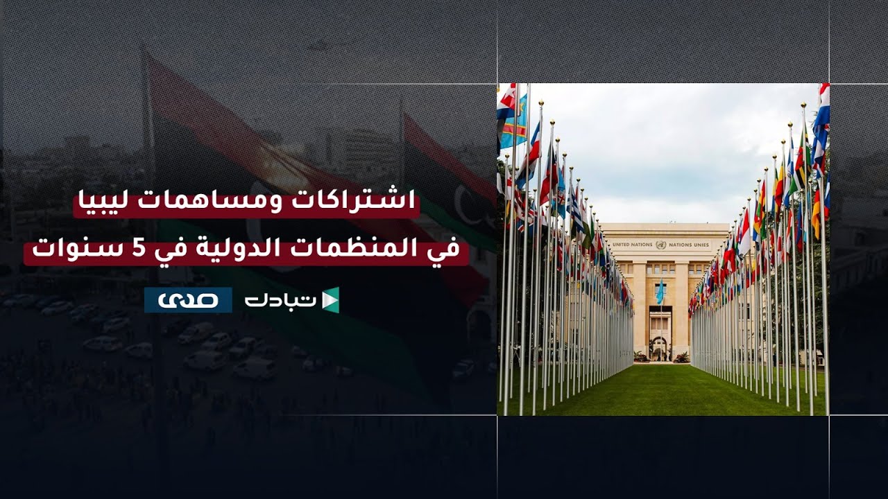 ما عدد عضويات ليبيا في المنظمات الدولية عن طريق وزارة الخارجية ؟