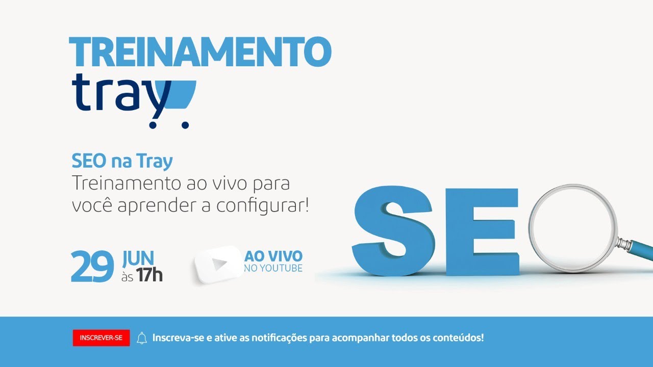 SEO na Tray | Treinamento ao Vivo para Você Aprender a Configurar!