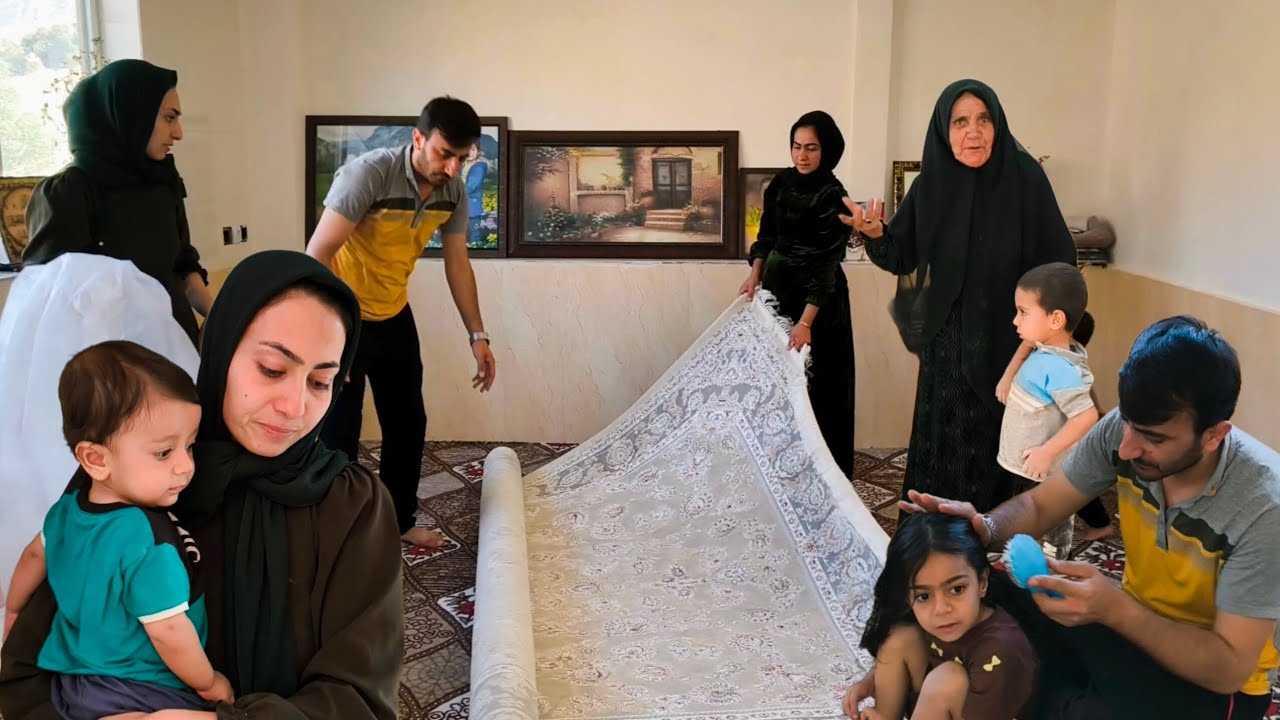 Arranging furniture in the new home,the start of Afsaneh&rsquo;s challenging journey by her mother-in-law