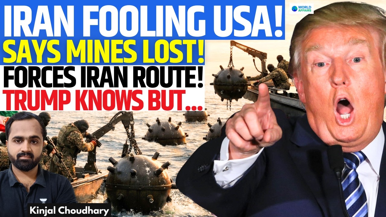 Iran &lsquo;Loses&rsquo; Mines Yet Controls Hormuz! As US Talks Begin in Pakistan Who&rsquo;s Playing Who? | Kinjal