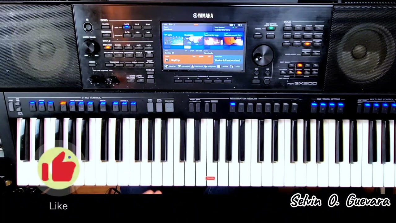 Como hacer la batería #percusión en el teclado / en el ritmo #cumbia / #TUTORIAL