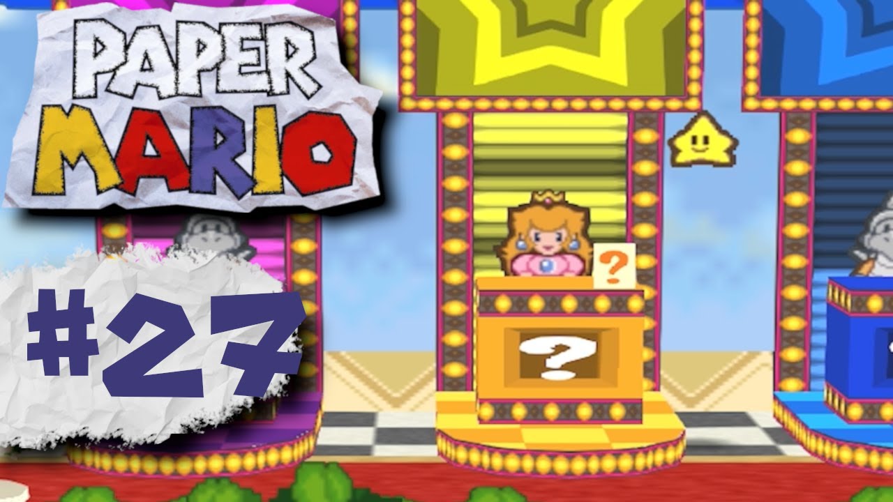 Paper Mario 64 (NSO) - Part 27 - Let's Take A Quiz!